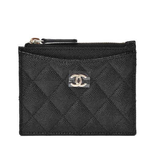 card holder on chain|chanel zipped card holder.